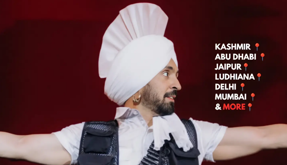 Diljit Dosanjh’s Aura India Tour Begins at Narendra Modi Stadium With Tickets From ₹999